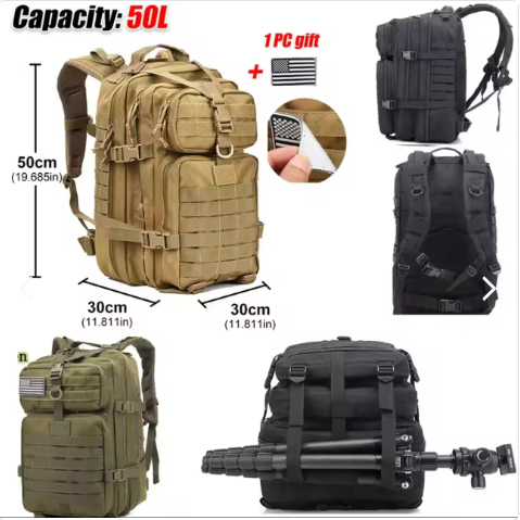 Maleta Tactica Militar 50L
