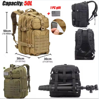 Maleta Tactica Militar 50L
